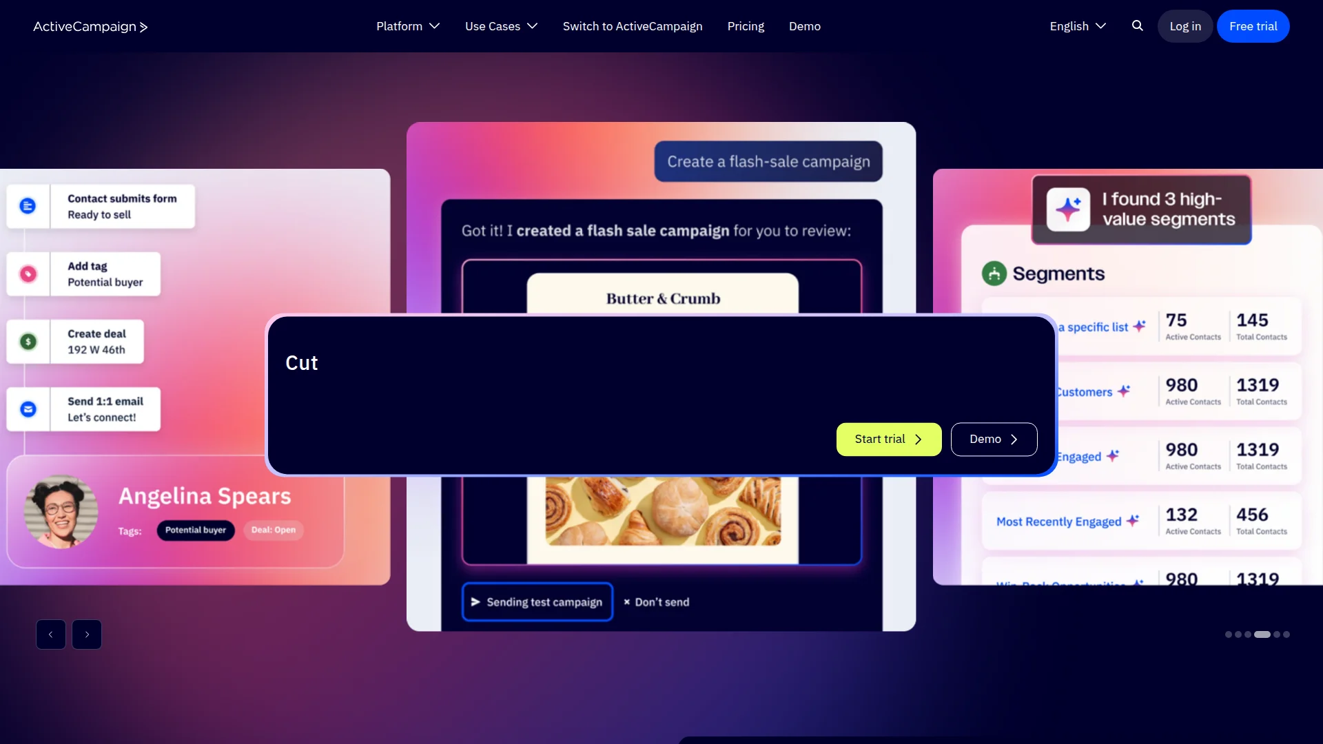 ActiveCampaign automation screenshot