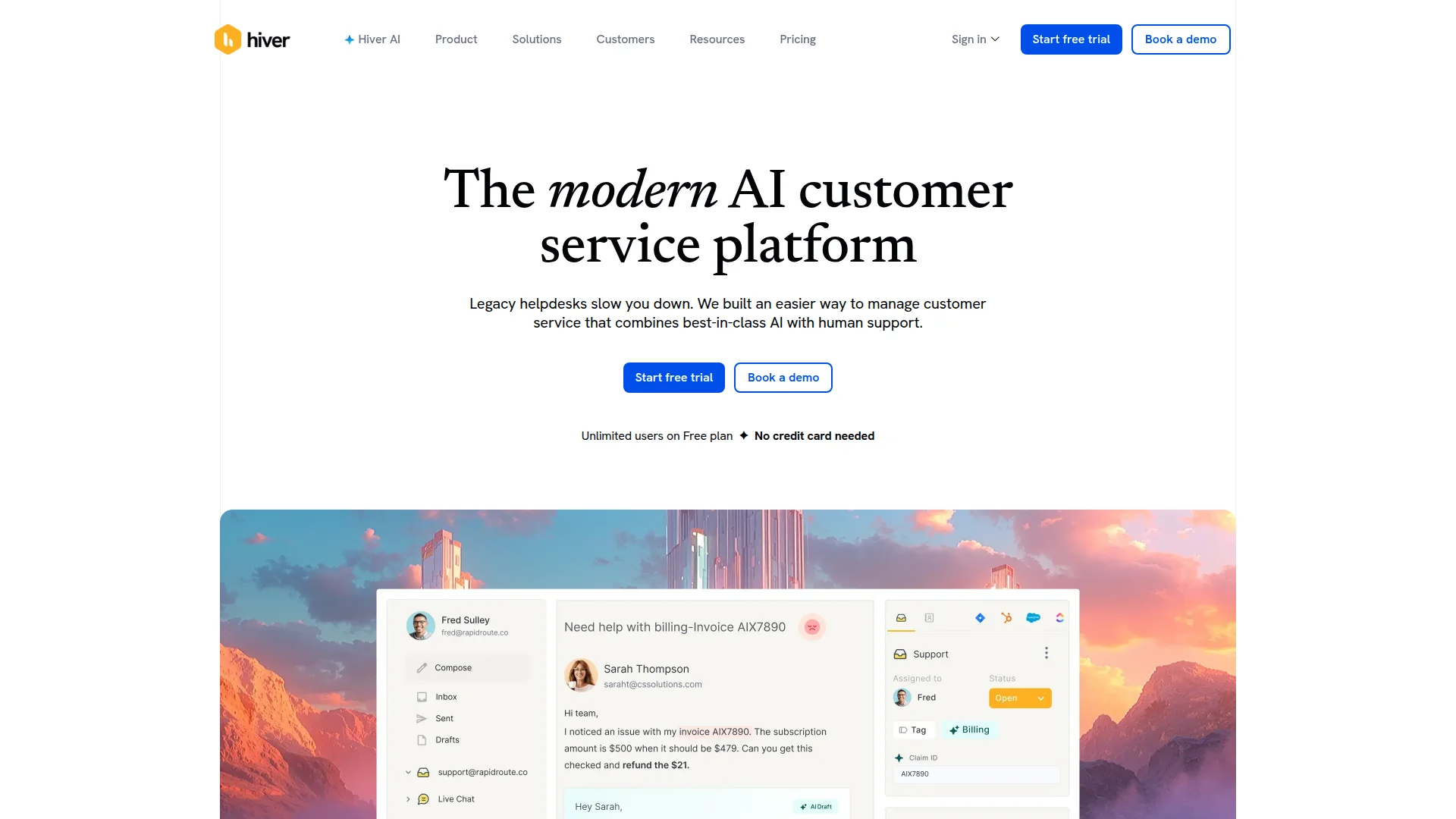 Hiver Gmail integration