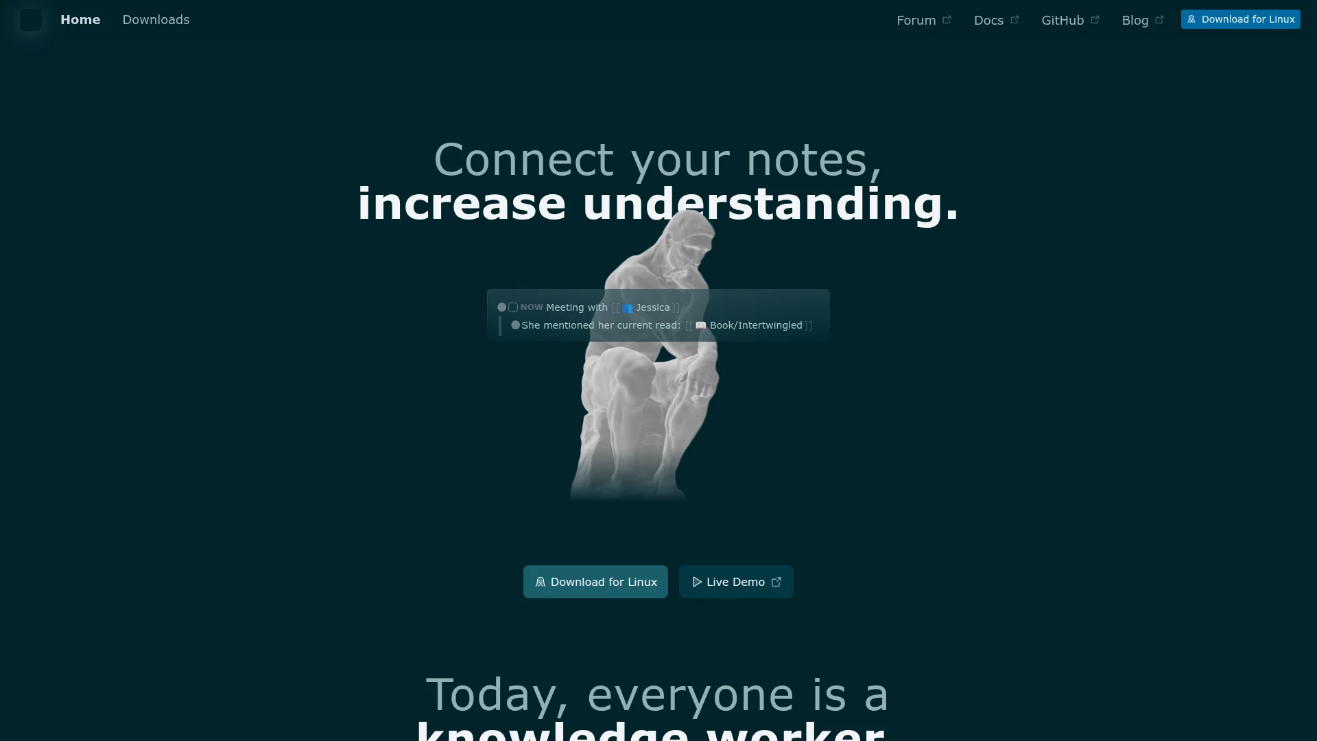 Logseq knowledge graph