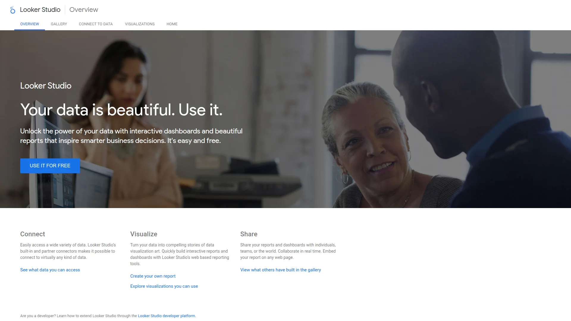 Looker Studio dashboard screenshot