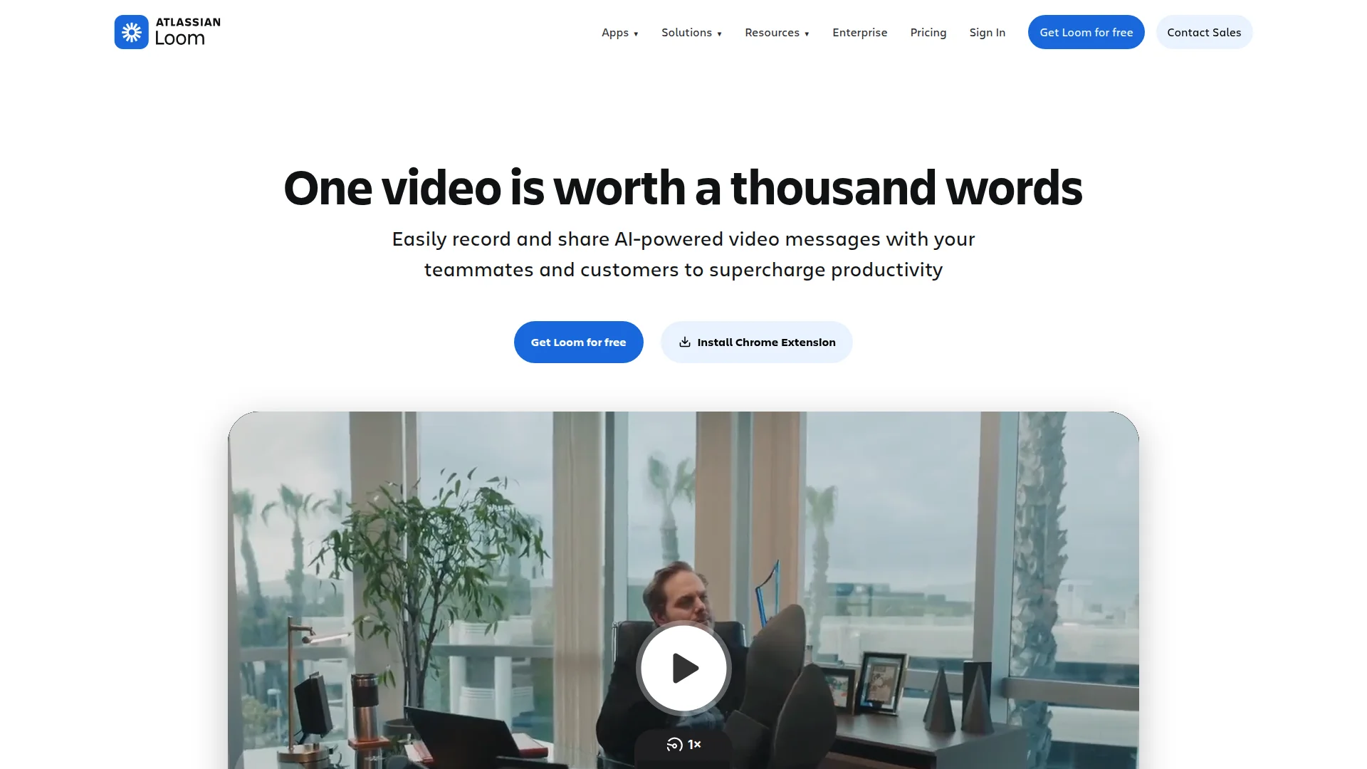 Loom recording interface