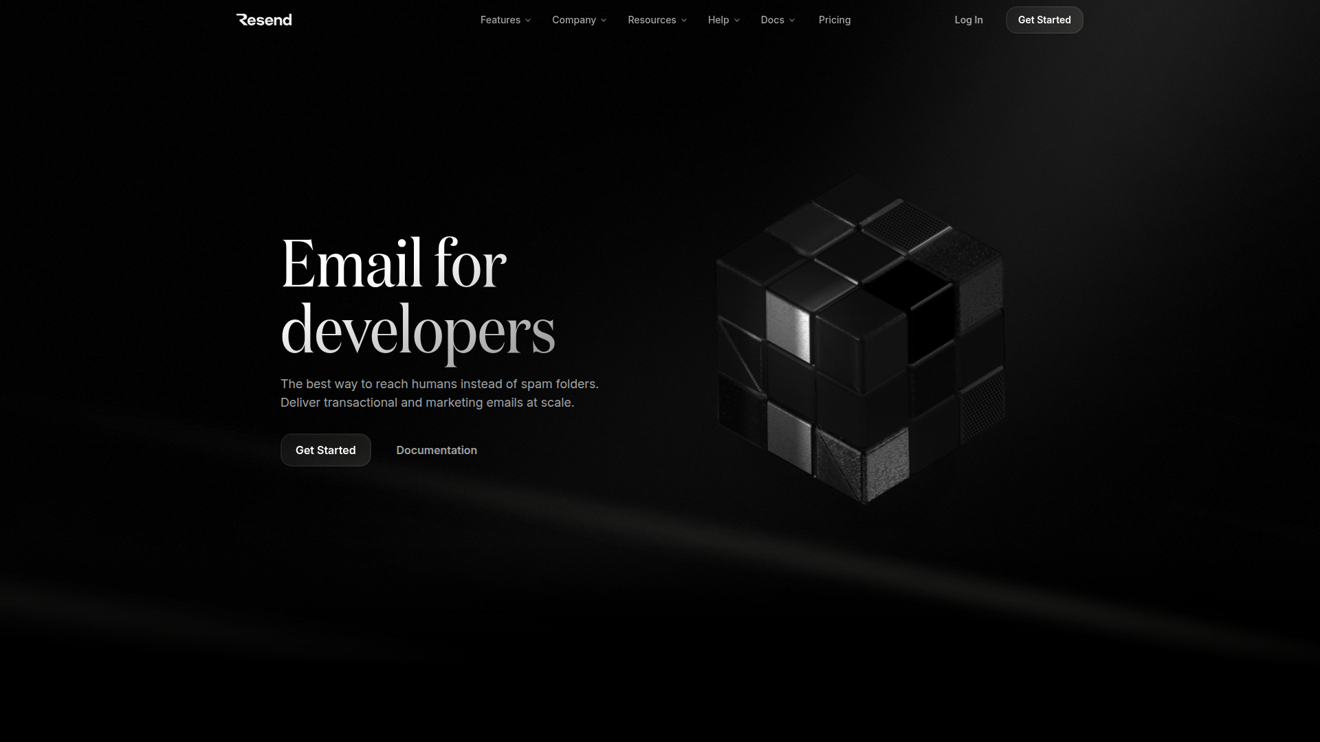 Resend dashboard screenshot