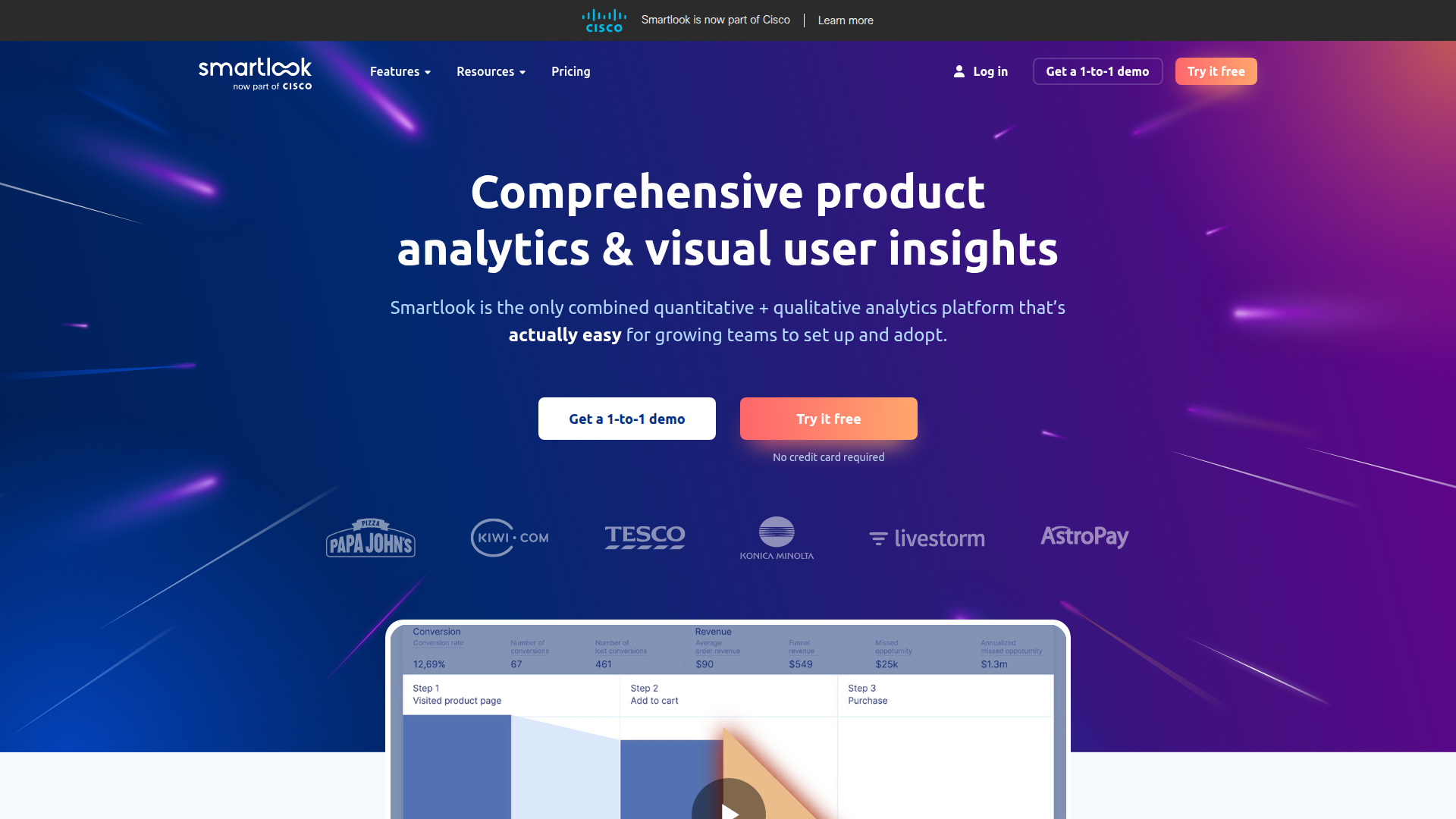 Smartlook mobile session replay
