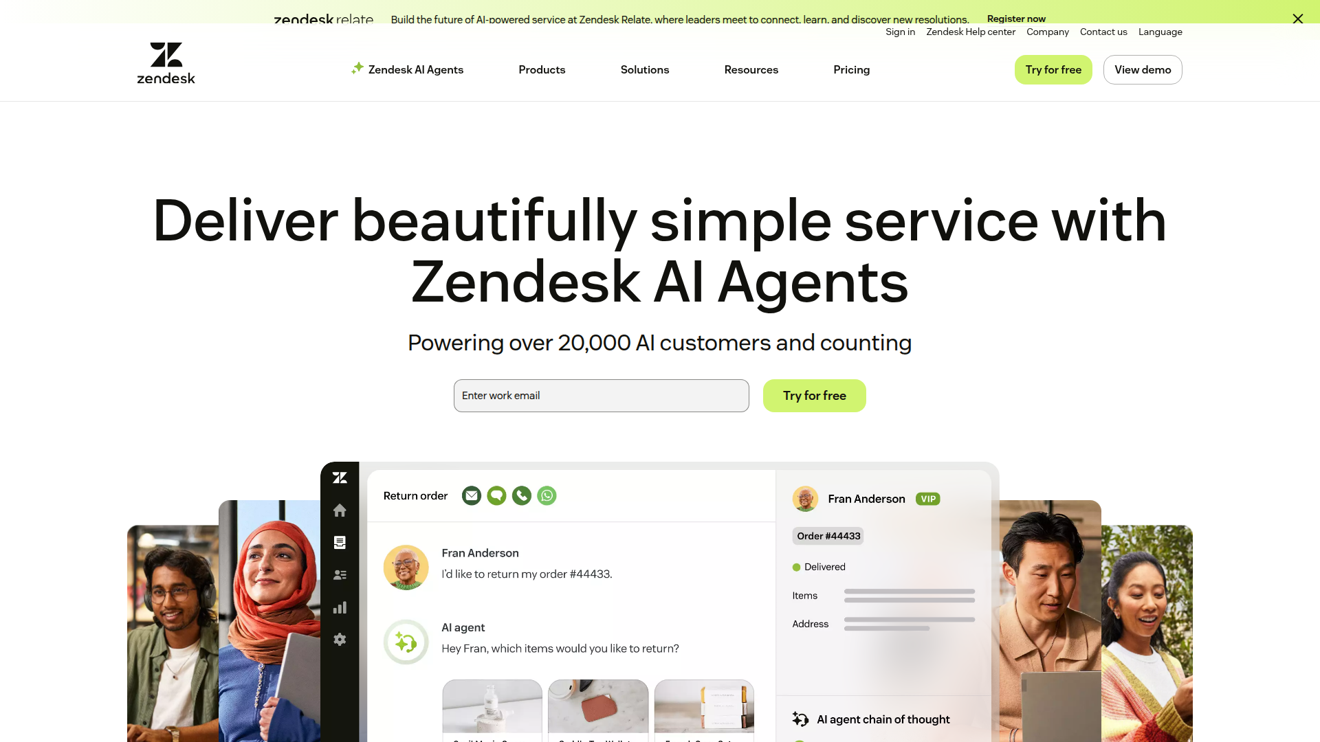 Zendesk ticket management dashboard