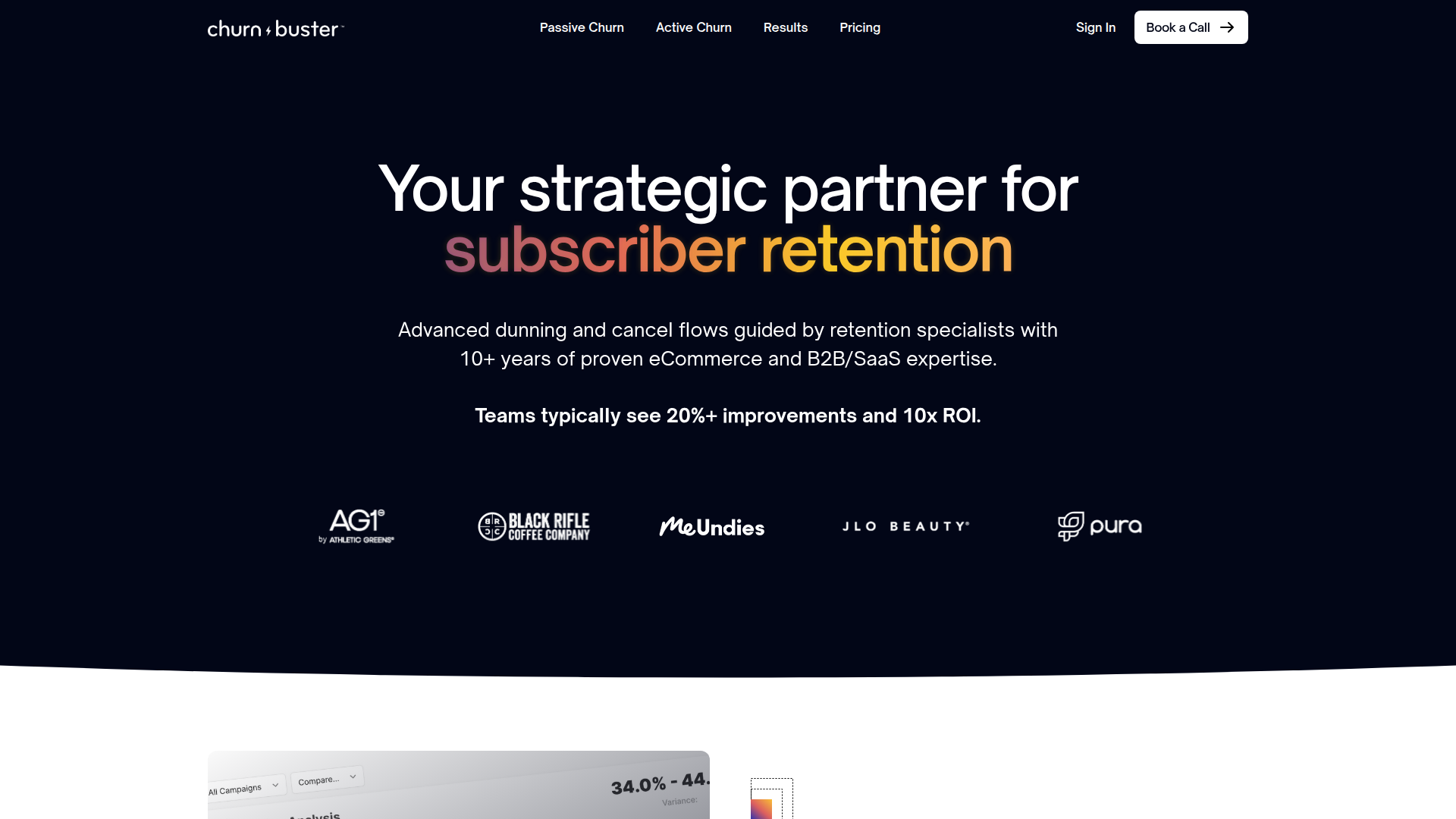 Churn Buster screenshot