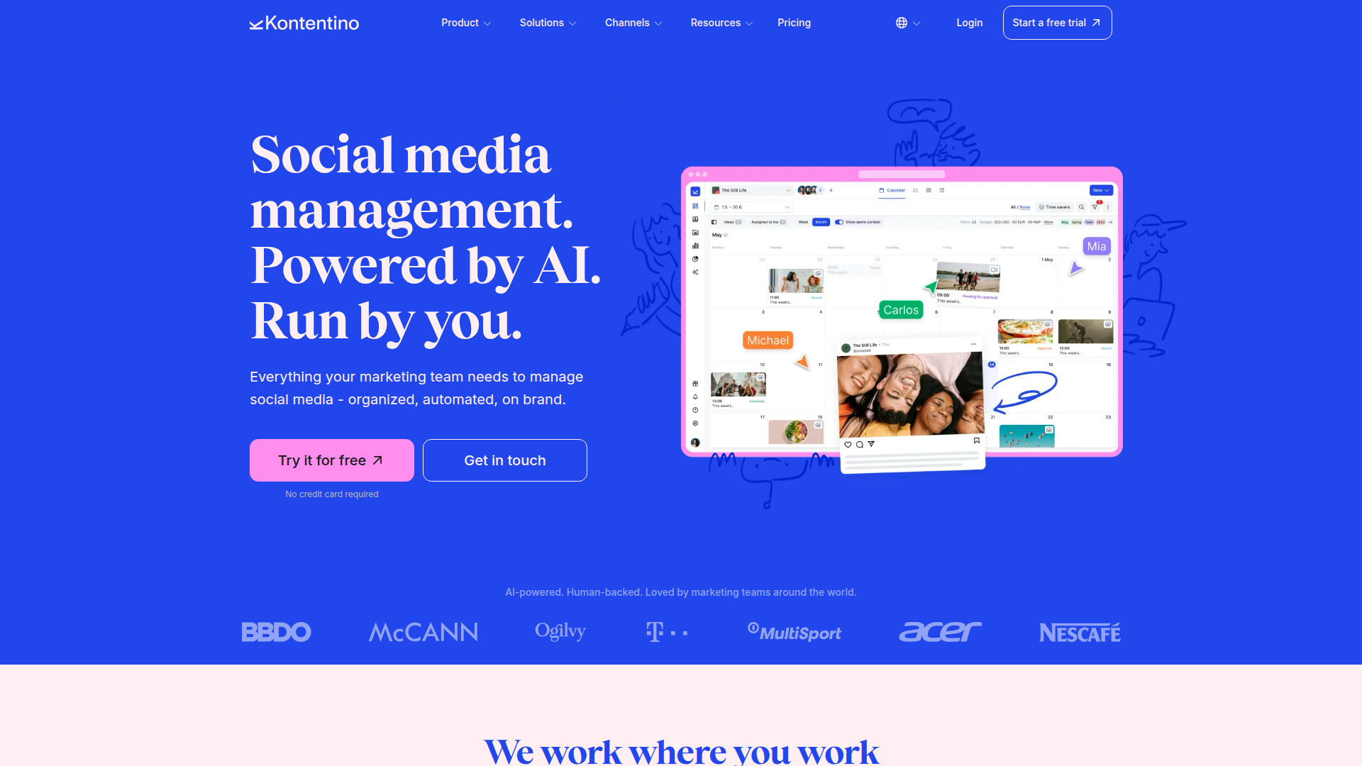 Kontentino screenshot