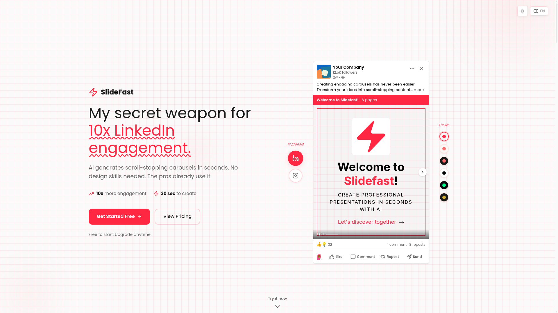 SlideFast screenshot